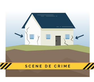 rapport géotechnique scène de crime