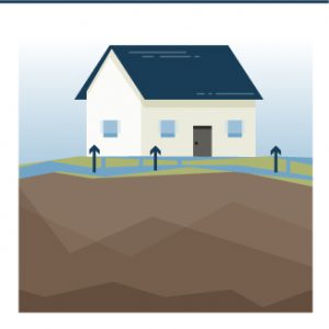 présence d'eau lors d'une construction